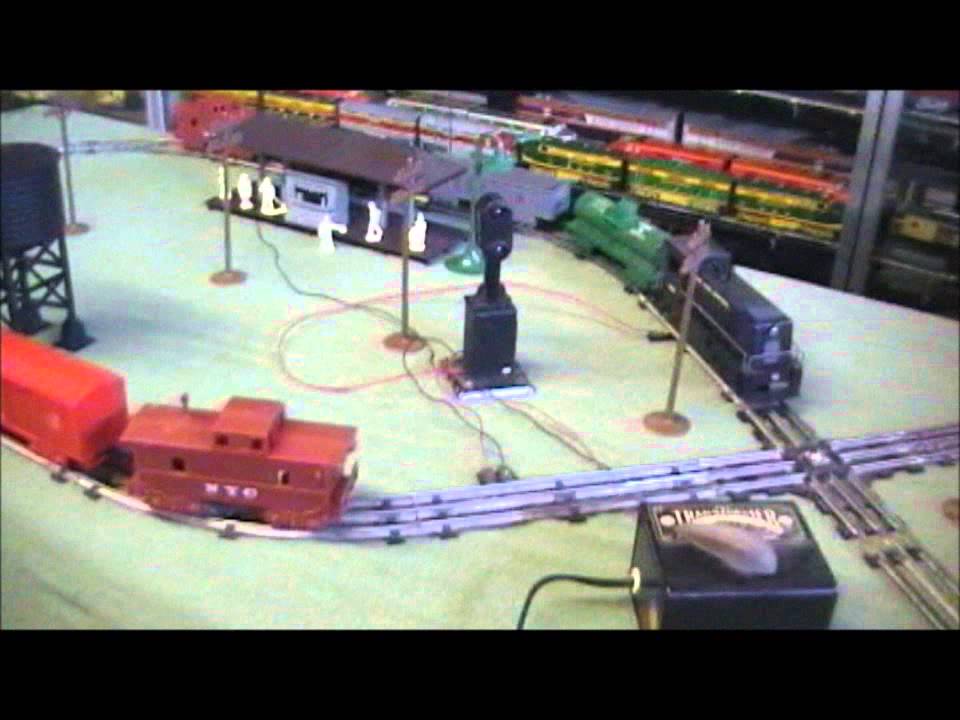 Marx Block Control Twin Train Sets