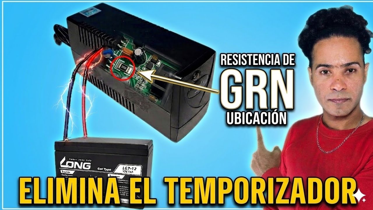 Como QUITAR el TEMPORIZADOR de Tiempo a un UPS y Comberti en INVERSOR