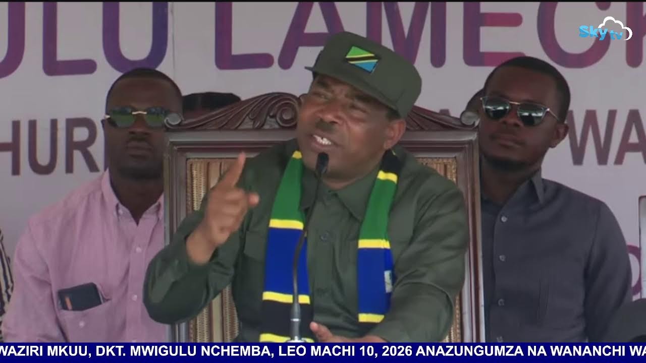 WAZIRI MKUU ANAZUNGUMZA NA WANANCHI WA KASANGA-RUKWA