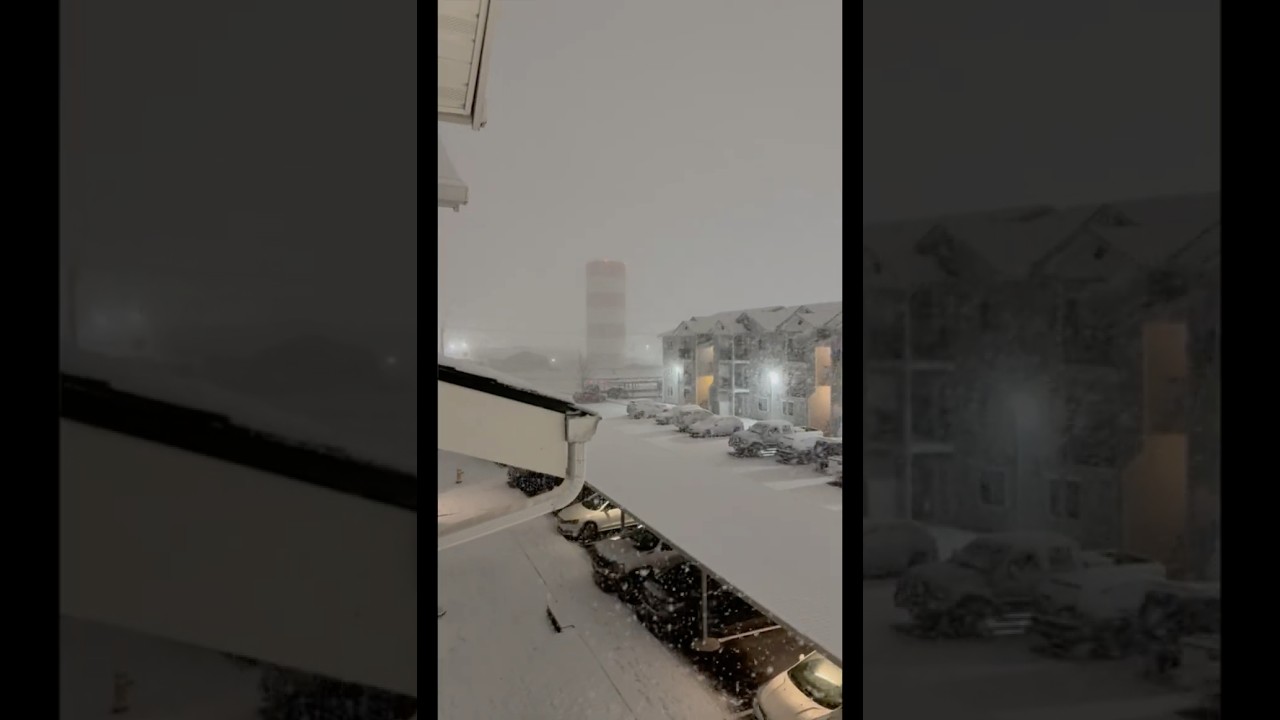 Snow sucks when your blind