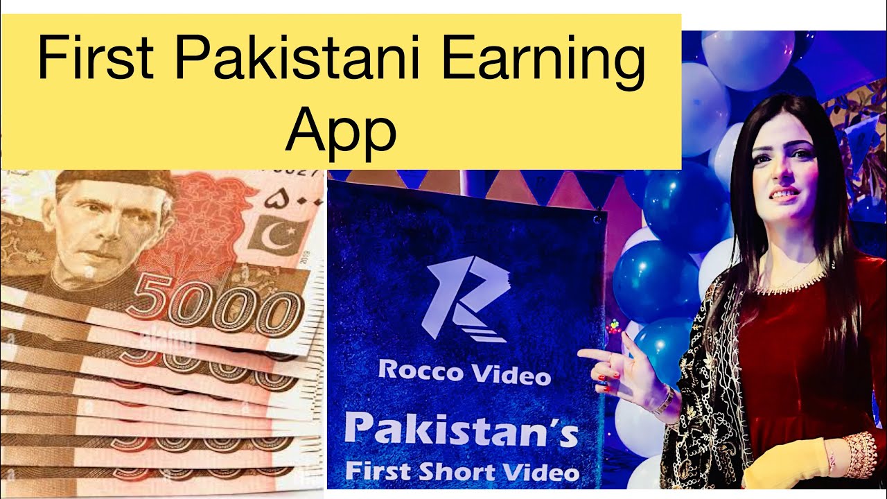 First Pakistani app known as Rocco's video have just arranged a party||The best earning app
