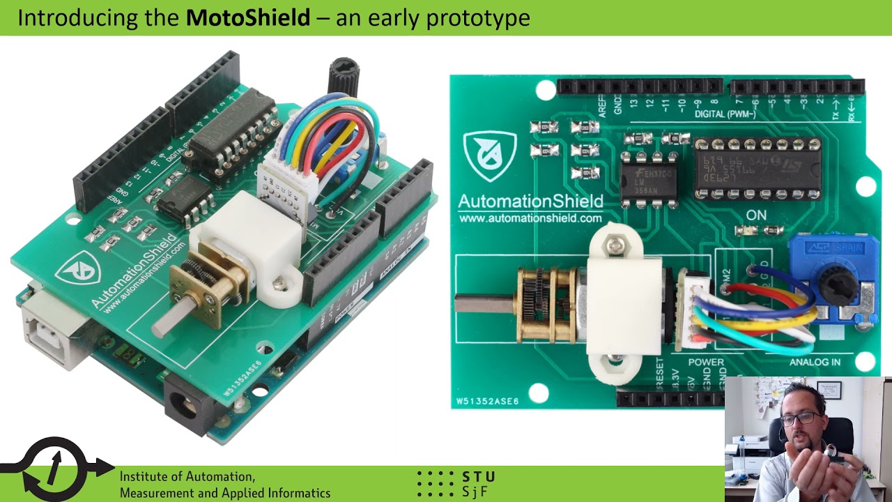 MotoShield: Open Miniaturized DC Motor Hardware Prototype for Control Education