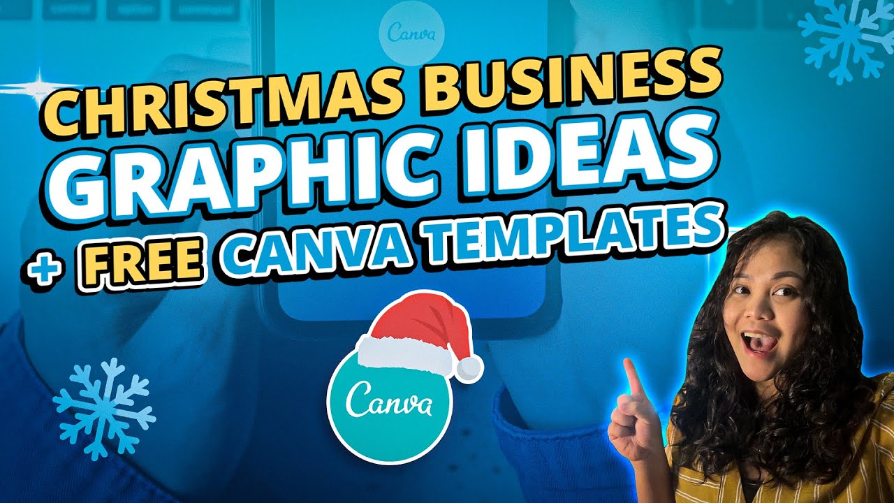 Social Media Graphic Ideas For Christmas + Free Canva Templates