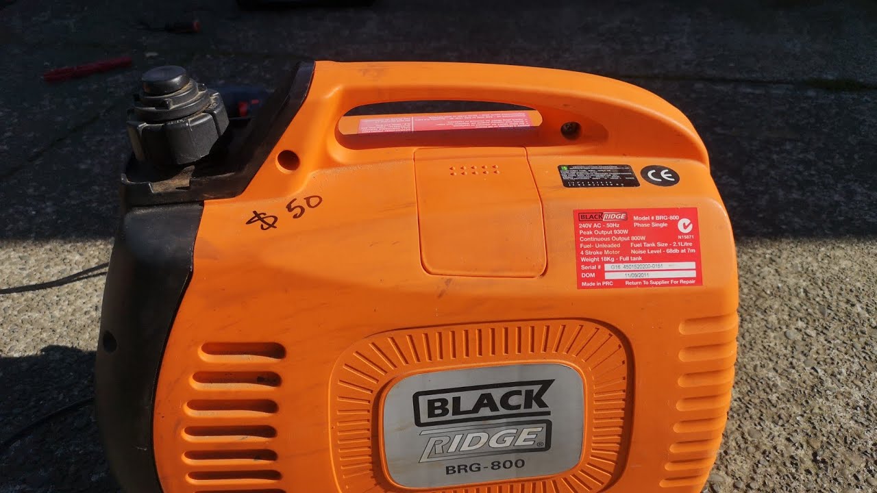 FIXED! generator overload light on, no power.