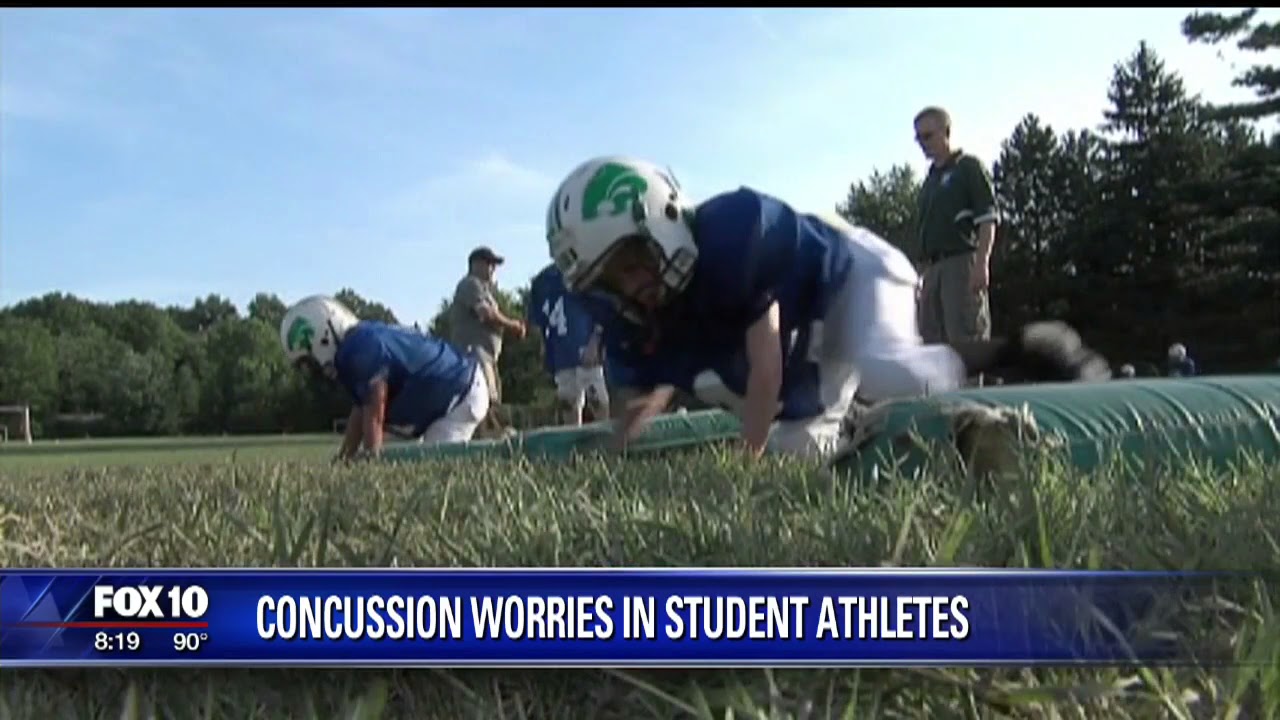 Concussion worries in student athletes