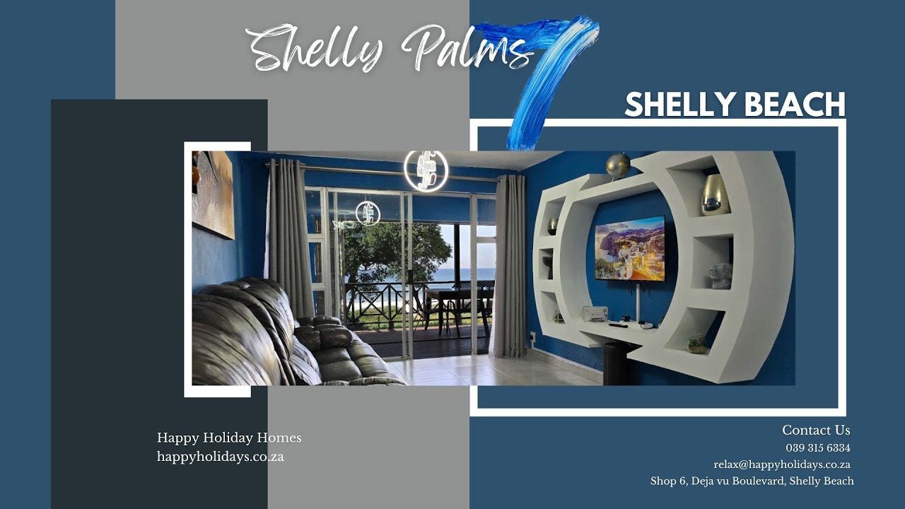 Shelly Palms 7 on the seafront in Shelly Beach.