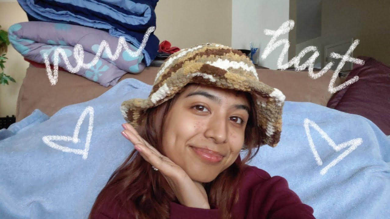 making my dream crochet hat! | bucket hat | beginner friendly + quick + easy | crochet with me