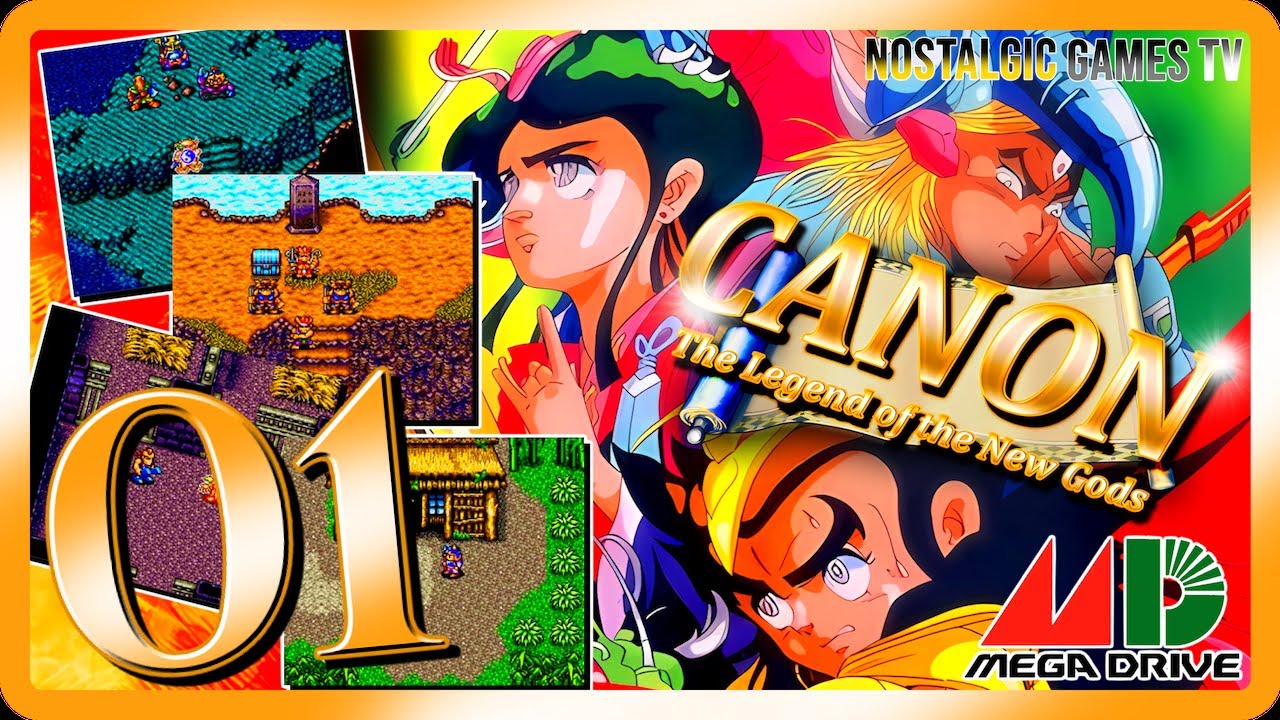 Canon - Legends Of The New Gods #01 (Unlicensed) | MegaDrive  / Genesis | No Commentary |