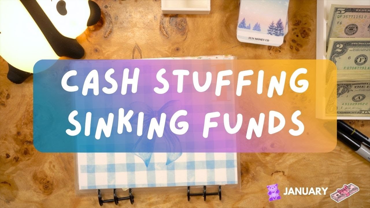 Cash Stuffing My Sinking Funds Monthly | January 2026 Savings Challenges