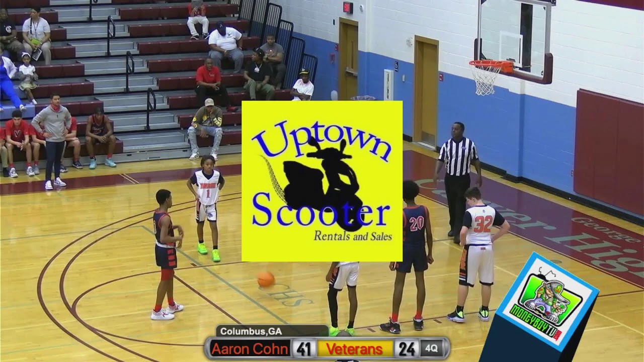 Muscogee Middle School Boys Basketball final four Play-off. Aaron Cohn vs Veterans Middle School.