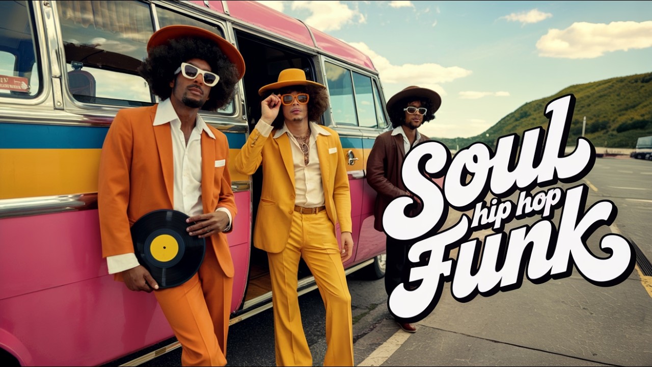 Funk Soul Hip Hop - Vintage Jazz Rap Blues Fusion Funky Grooves Soulful Vibes Mix
