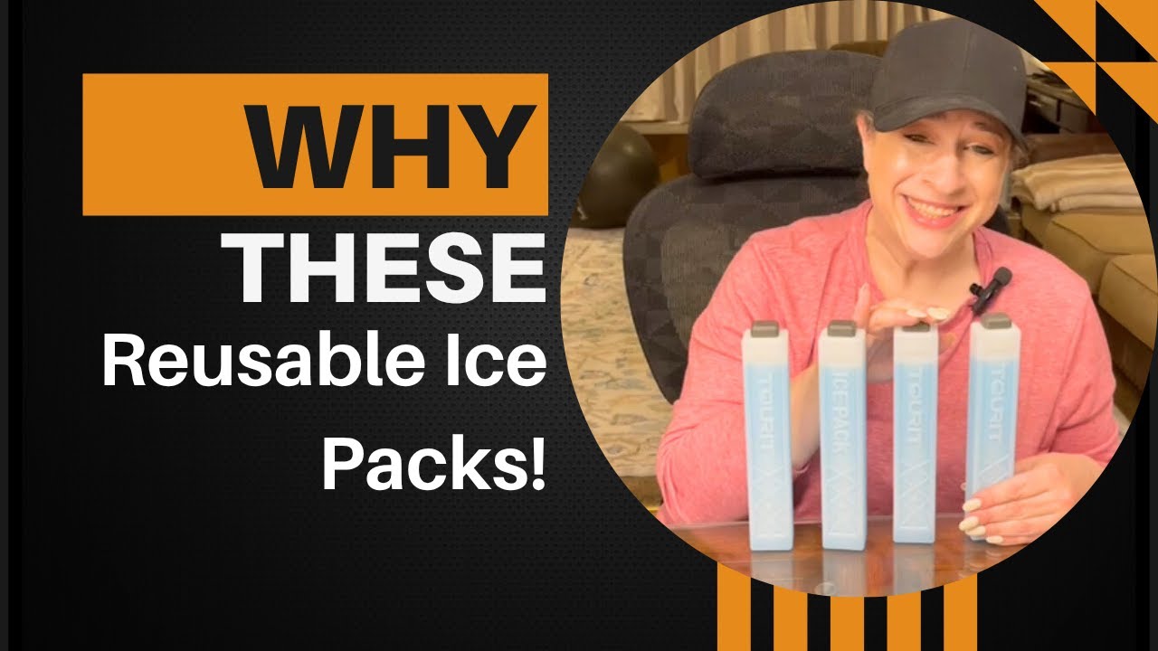Review of these Tourit Reusable Ice Packs for Coolers