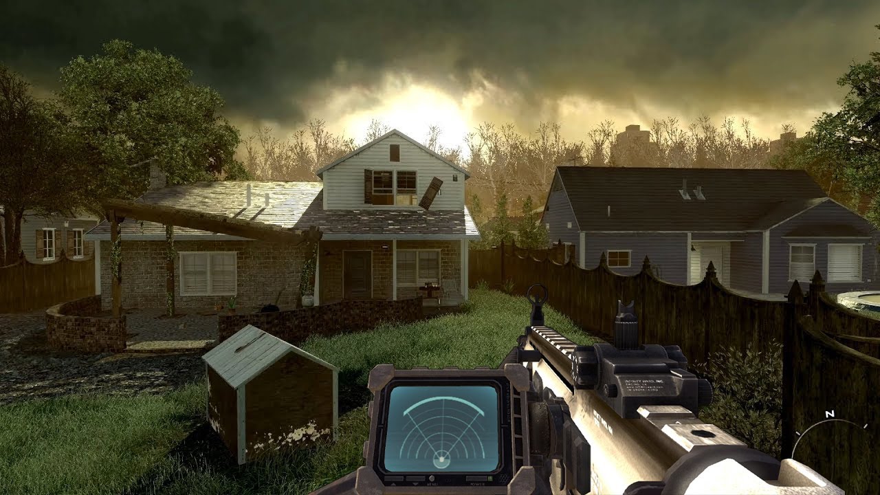 История исчезновения карты Suburbia в MW2