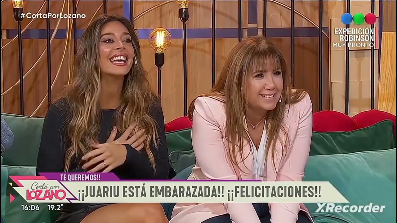 Así fue el momento en el que Juariu anunció que estaba embarazada en #CortaPorLozano