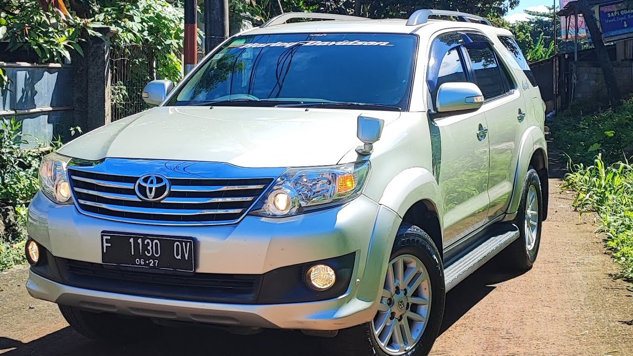 (SOLD OUT) FORTUNER V 2.7 Bensin 4x4 tahun  2012