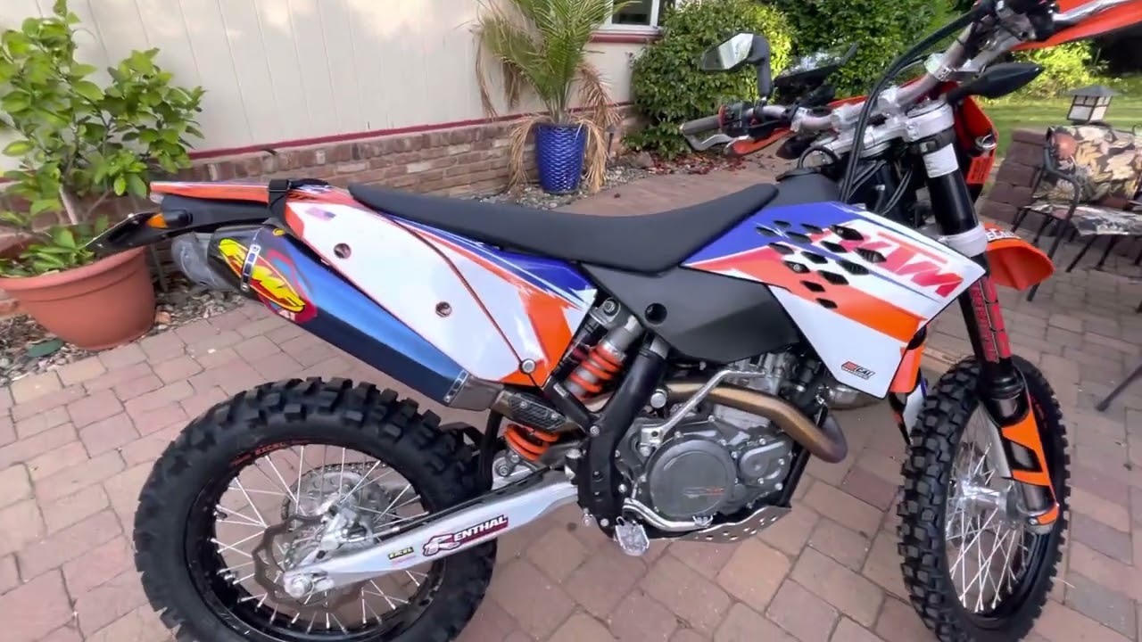 2008 KTM EXC 450 dual sport