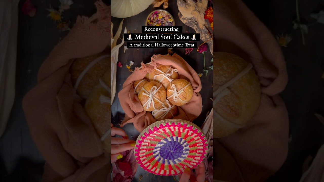 Soul Cakes : the Medieval  Halloweentime Treat #medieval #historicalcooking #halloween #recipe