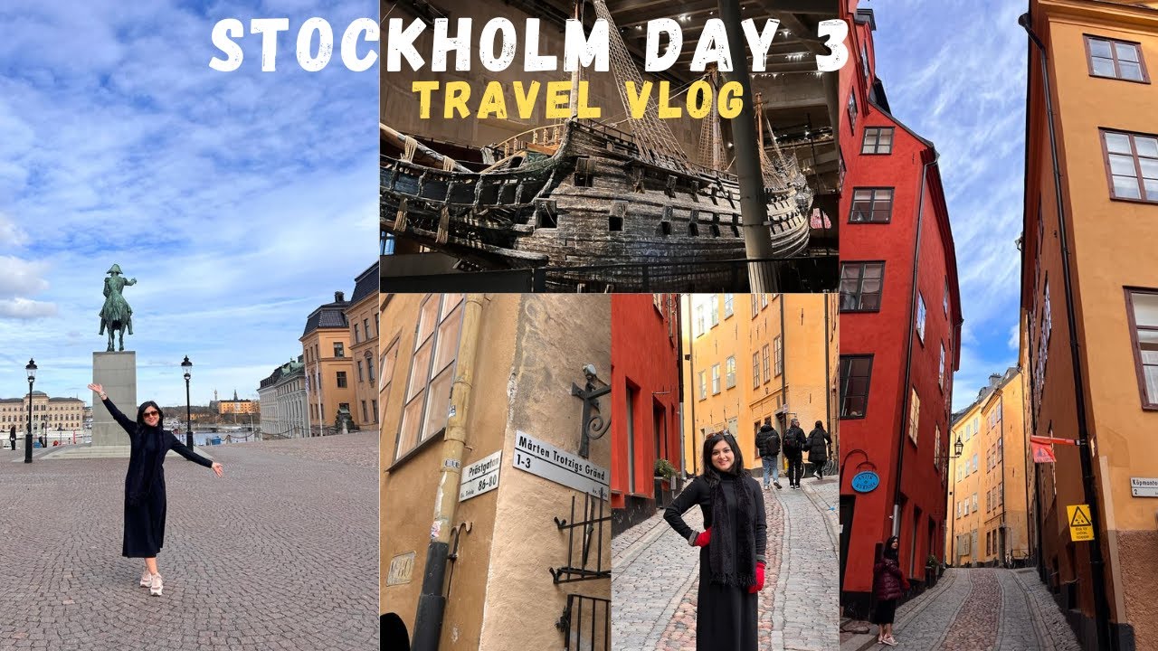 The Nobel Prize Museum & Vasa Museum, and Old Town Tour | Day 3 in Stockholm, Sweden | Travel Vlog