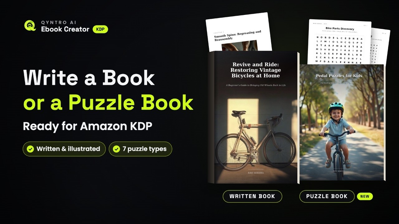 Publish on Amazon KDP Without Writing: AI Books + 7 Puzzle Types