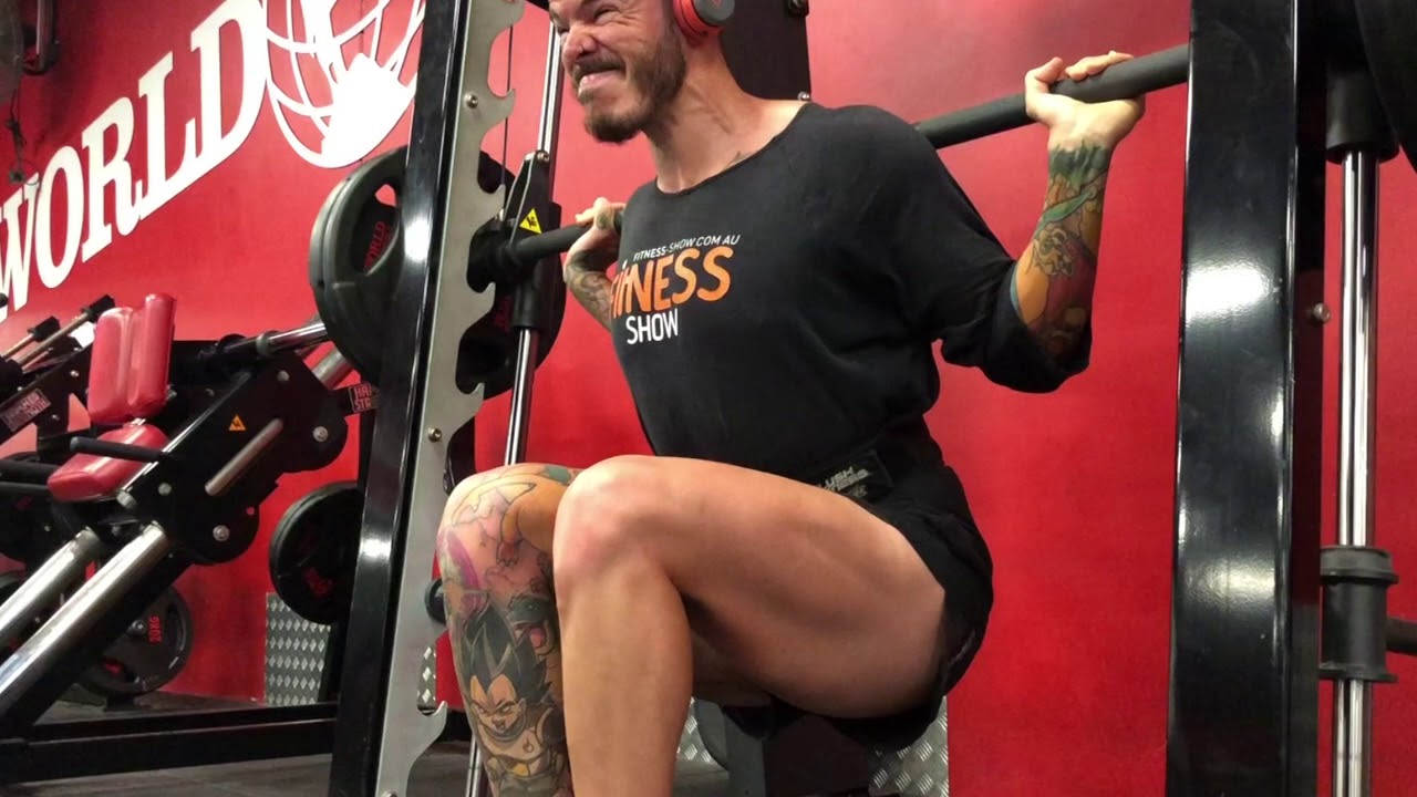 SMITH MACHINE HACK SQUATS