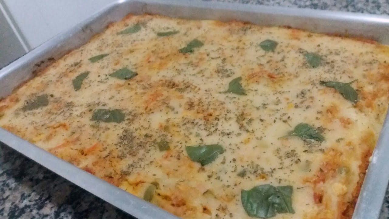 Torta de Frango | Tamanho família | Recheio cremoso