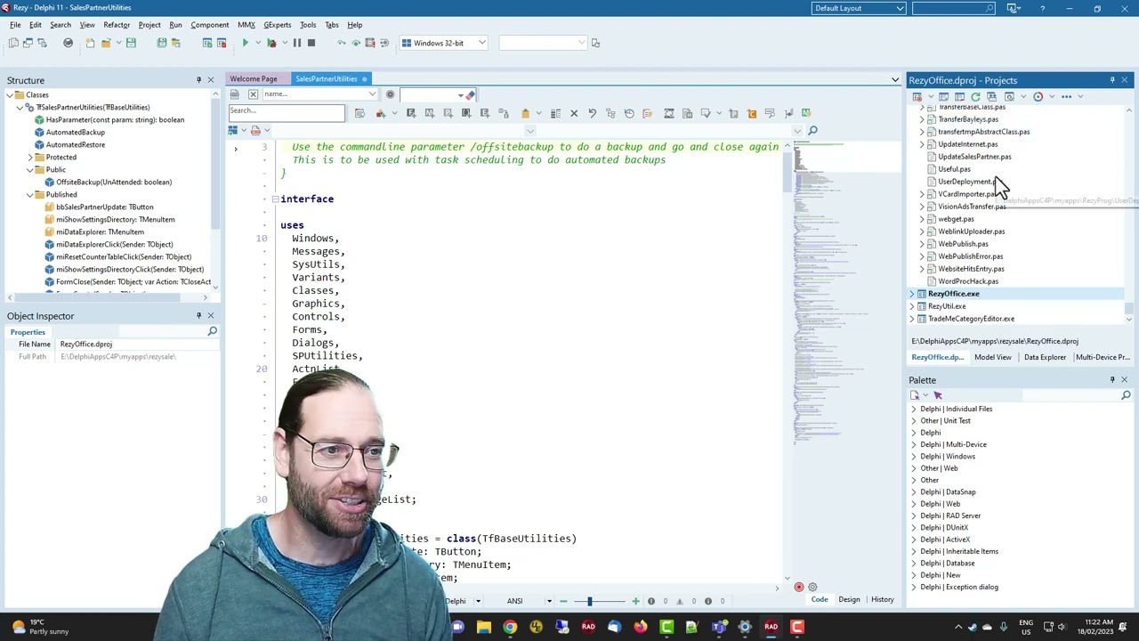 Change Project in the Project Window - Delphi #208