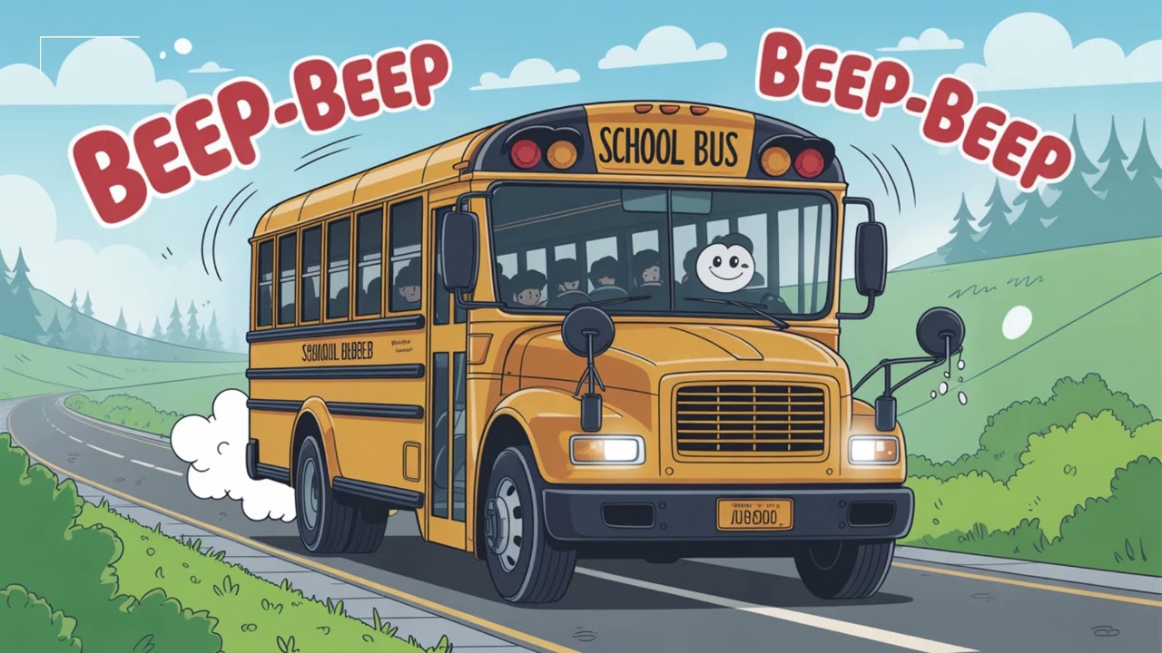 The School Bus Adventure 🚌 | Back to School Song for Kids | Educational Travel Songs