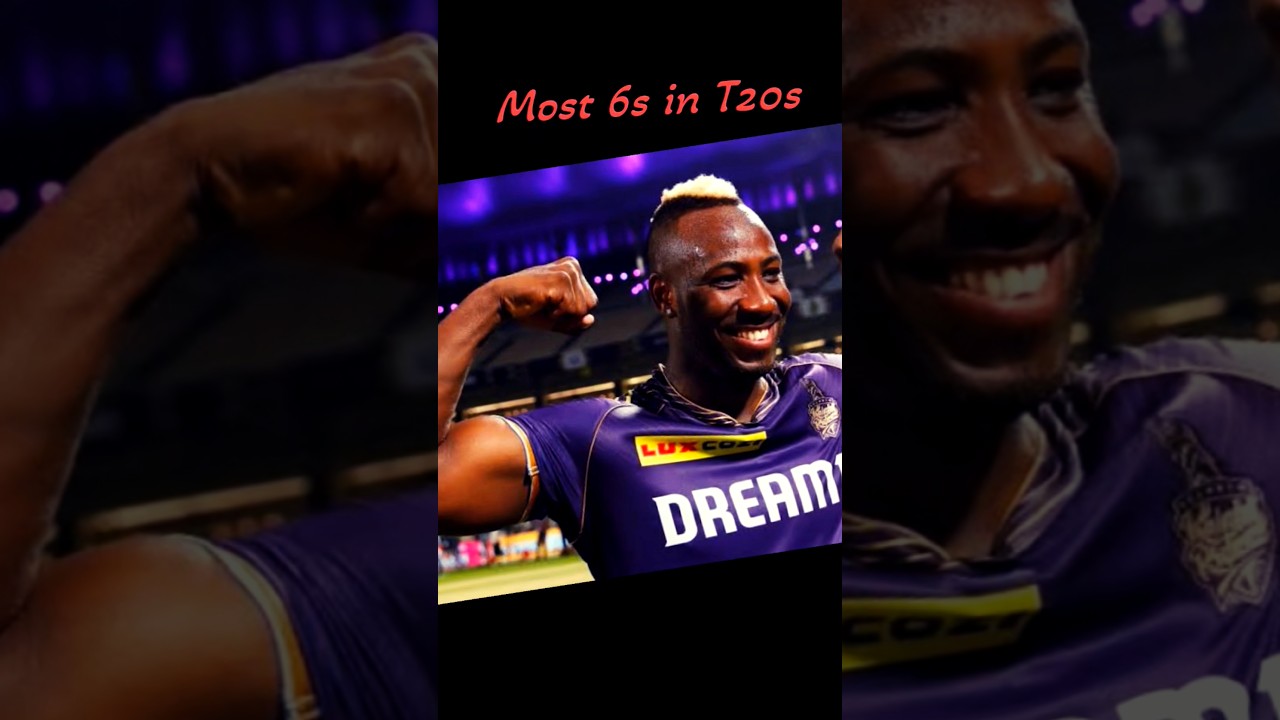 Most 6s in T20s #cricket