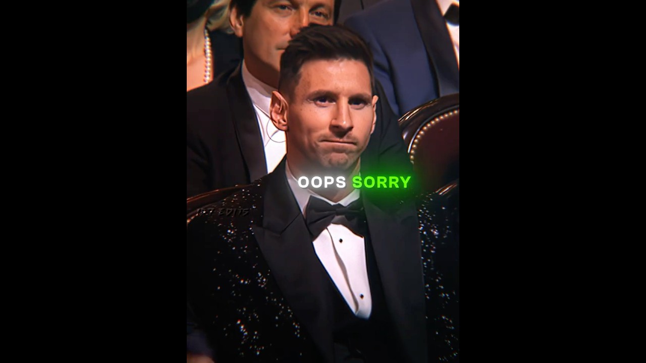 When Messi Risked his Aura&hellip;😂