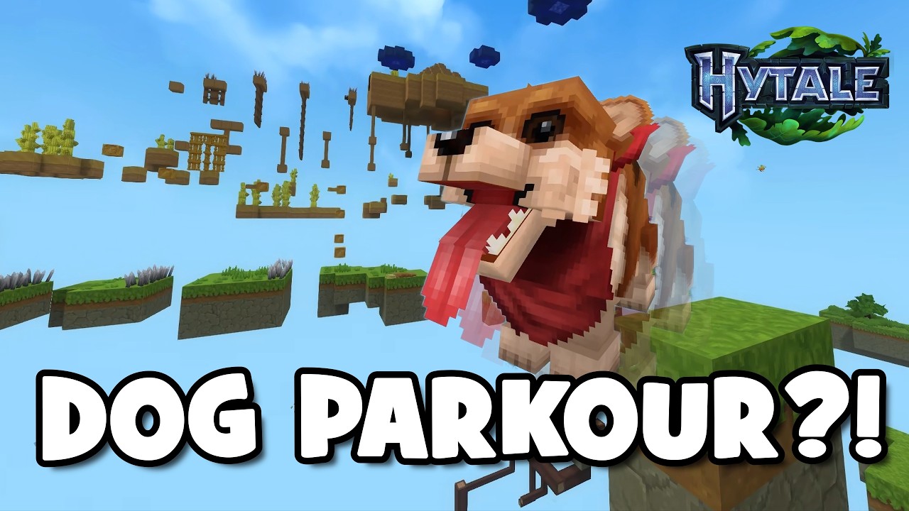 This Hytale Map had DOG PARKOUR?!