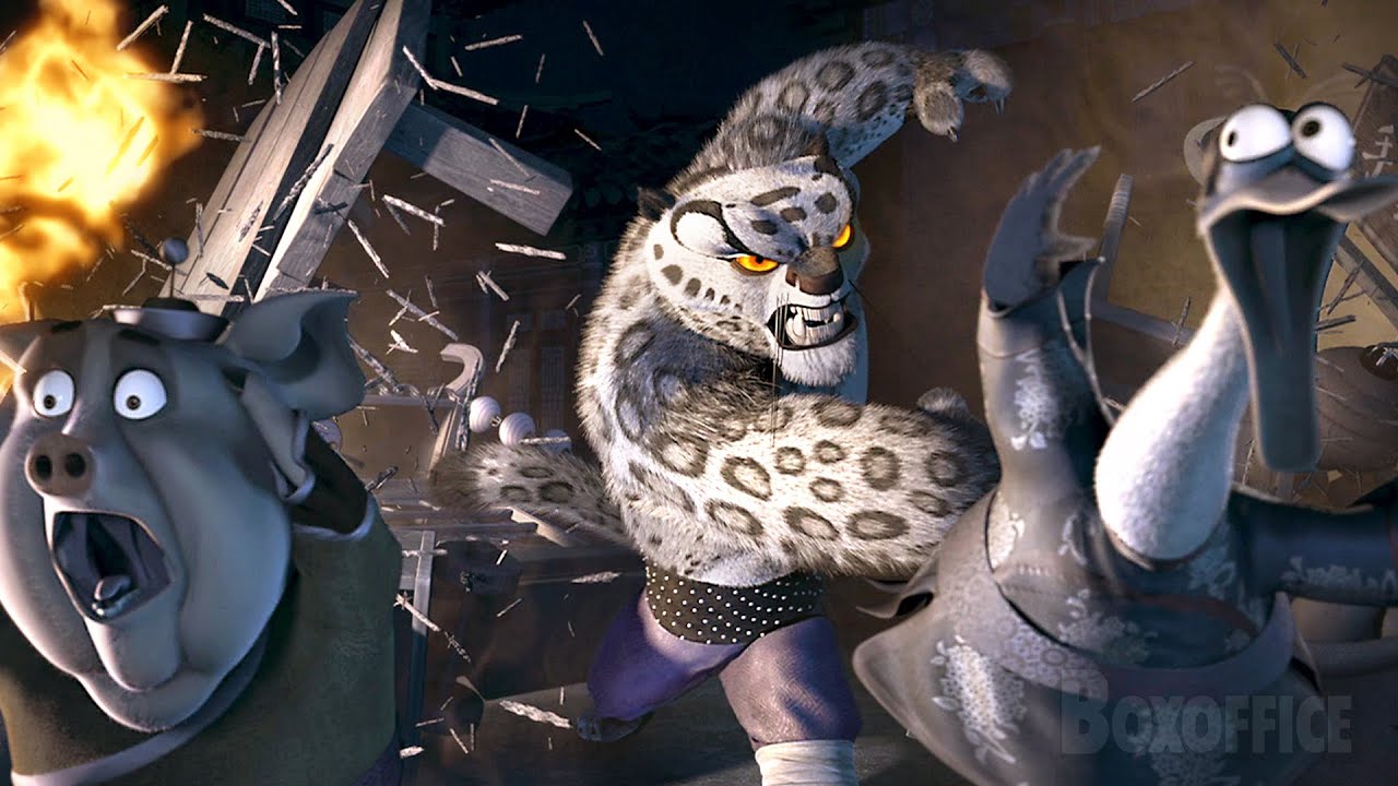 Il racconto di un cattivo | Kung Fu Panda | Clip in Italiano