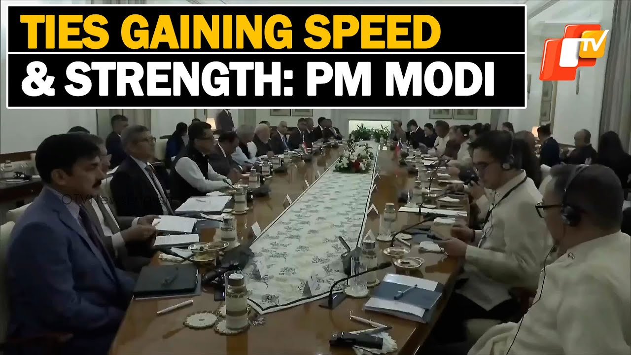 India, Philippines Set 5-Year Roadmap; Elevate Bilateral Relations To Strategic Level | OTV