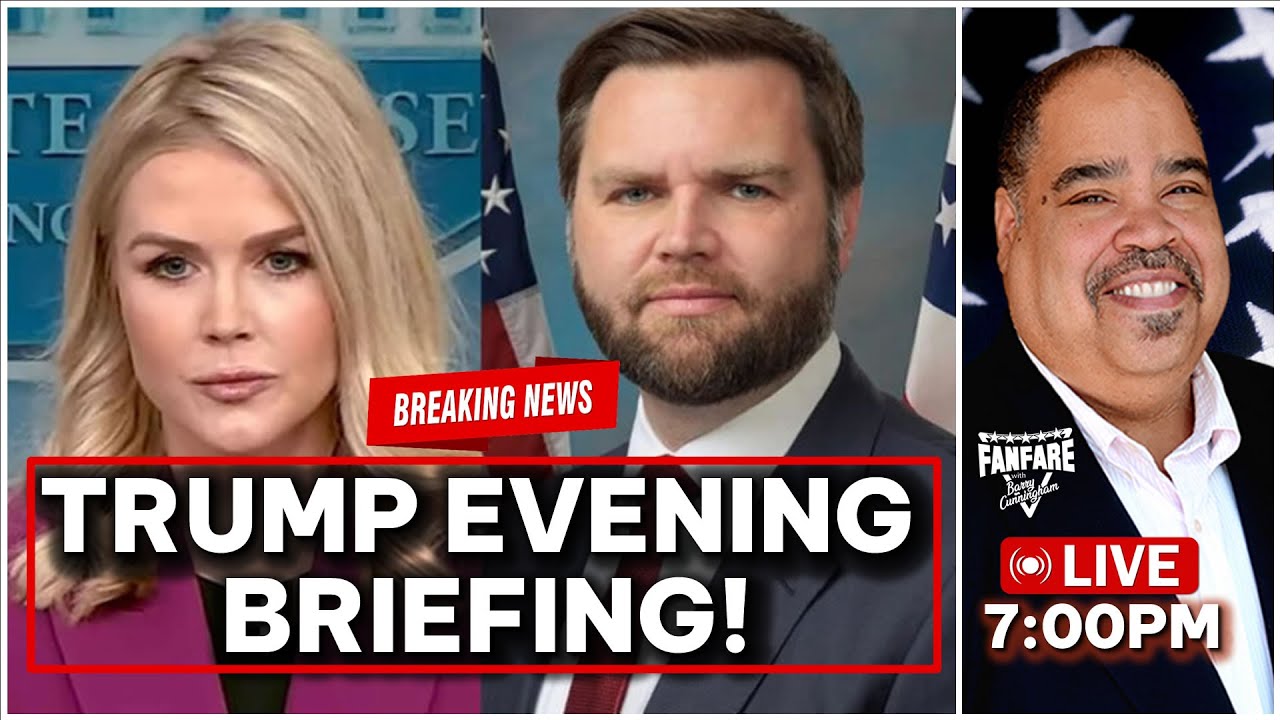LIVE TONIGHT: Reacting To Appearances Today By Karoline Leavitt And VP JD Vance! And More News!