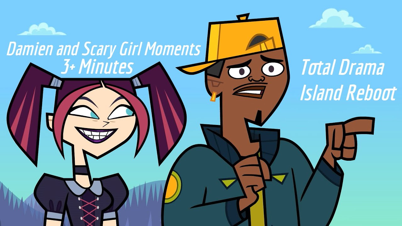 Damien and Scary Girl Moments for 3 Chaotic Minutes (Total Drama Island 2023)