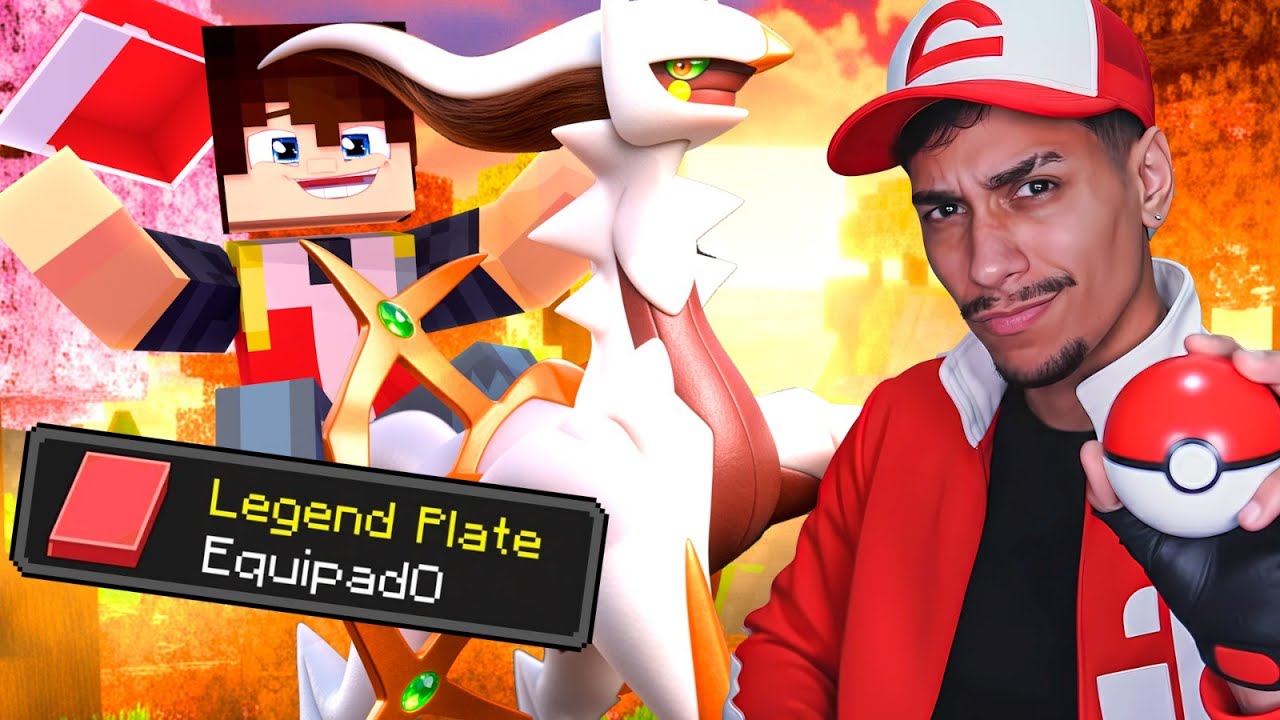 CRIEI O PRIMEIRO ARCEUS DE LEGEND PLATE !! Pixelmon Raiz EP. 6 &lsaquo; Ine &rsaquo;