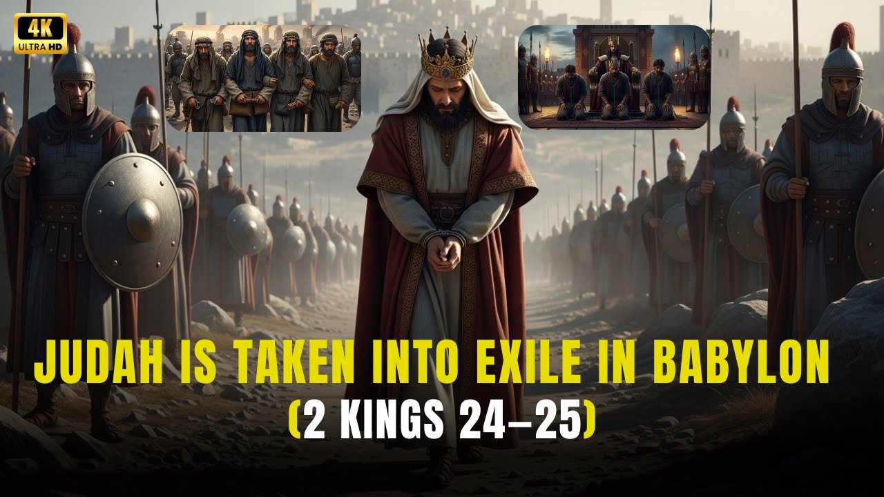 33 Fall of Jerusalem & Babylonian Exile: The End of Judah | 2 Kings 24-25 Bible Story #biblestories