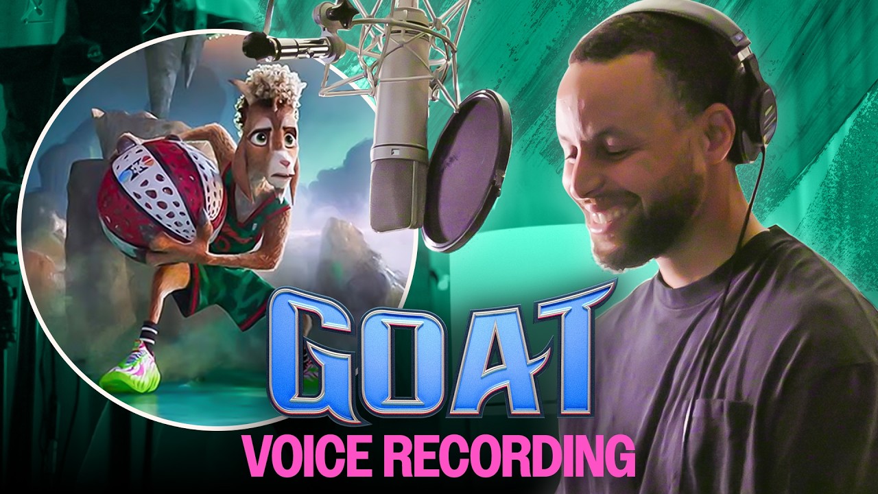 Behind The Scenes Voiceovers From My New Movie GOAT!
