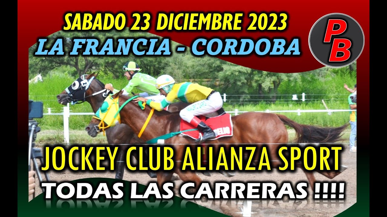 CARRERAS EN JOCKEY CLUB ALIANZA SPORT LA FRANCIA. CORDOBA (23-12-2023)