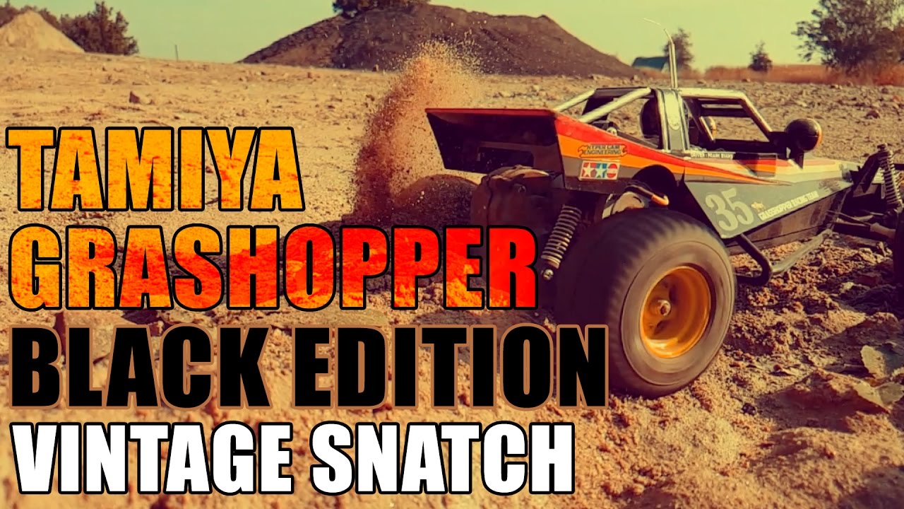 Tamiya Grasshopper Black Edition - Vintage Snatch