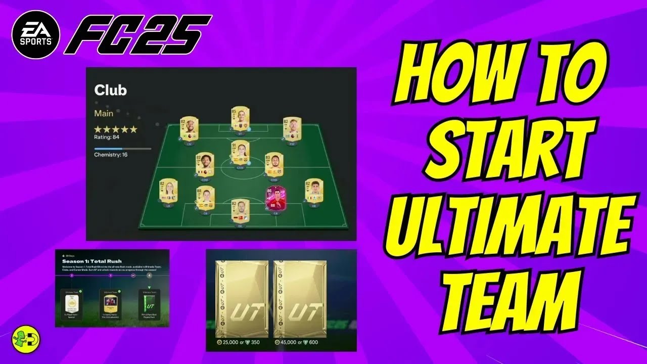 FC 25 How to Start Ultimate Team