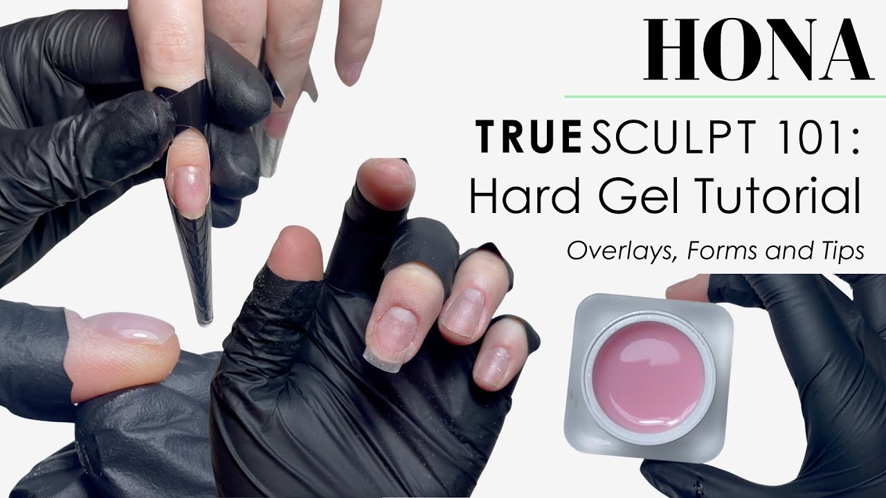 TrueSculpt 101, Hypoallergenic Hard Gel Tutorial: Overlays, Forms and Tips - HONA, Home of Nail Art