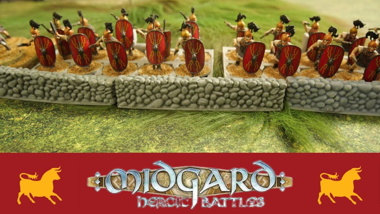 Midgard Heroic Battles, Battle Report, Republican Romans vs Seleucid Empire