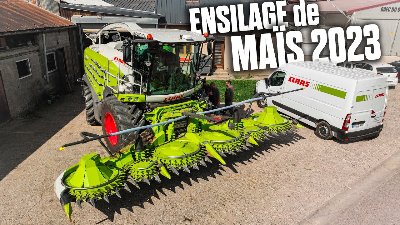 😁 TOP D&Eacute;PART ENSILAGE de MA&Iuml;S 2023 ! 🌽