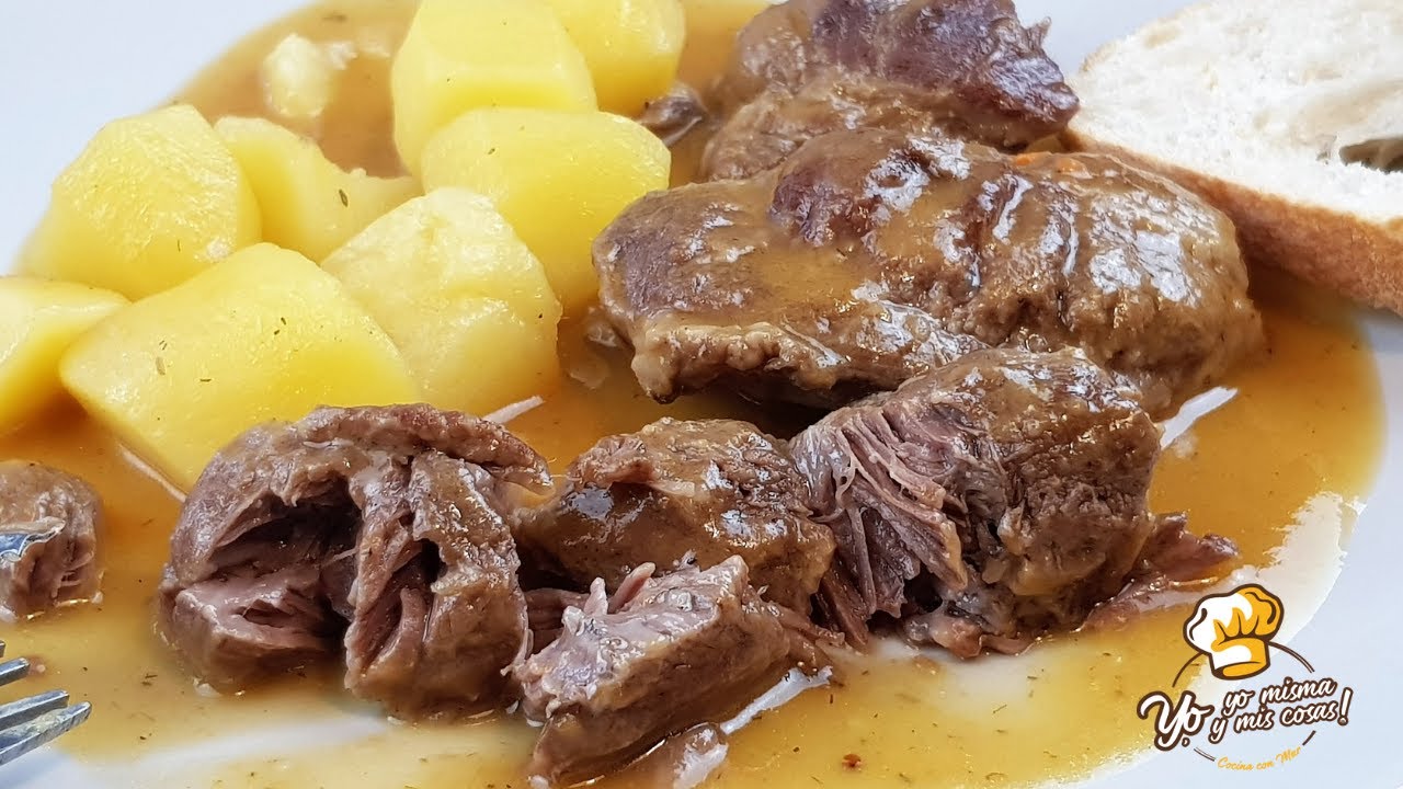 ⭐ No te creerás lo tierna y lo rica que te quedará ésta carne en salsa