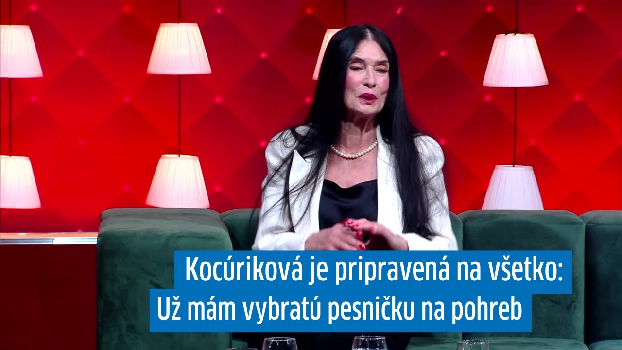 VIDEO Kocúriková je pripravená na všetko: Už mám vybratú pesničku na pohreb