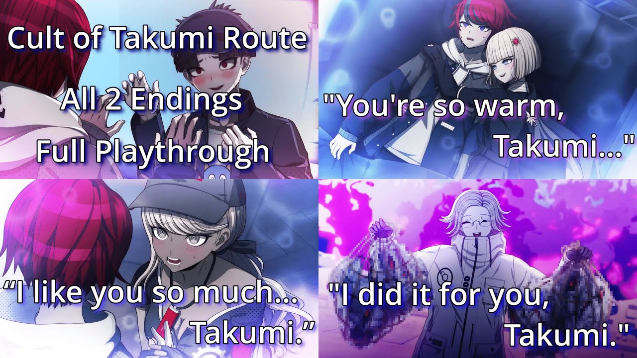 Cult of Takumi Route | All 2 Endings | Full Playthrough | The Hundred Line: Last Defense Academy