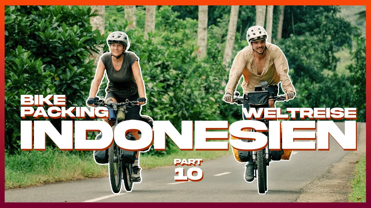 🇮🇩 🚴🏼‍♂️ 50 Kilo Fahrrad, Berge und tropisches Klima - gute Idee?  #bikepacking #weltreise #vlog10