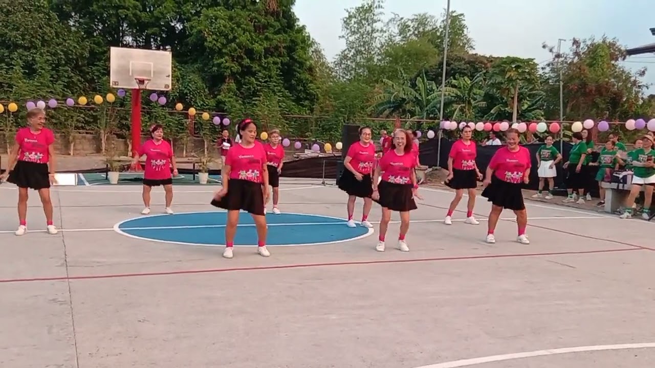 The Veraneo Zumba Senior's Dance presentation RIVERS OF BABYLON @jeanberina5925