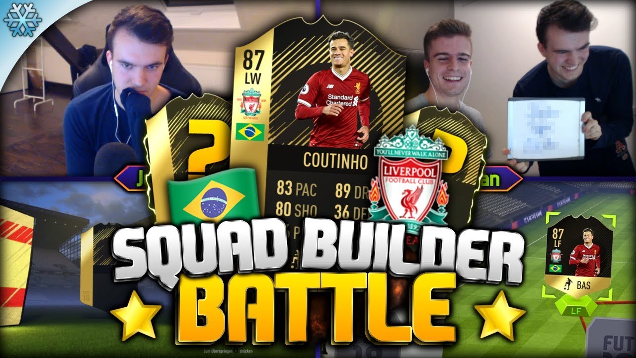 Fifa 18: Random IF COUTINHO SQUAD BUILDER BATTLE Special! 💥👀🔥