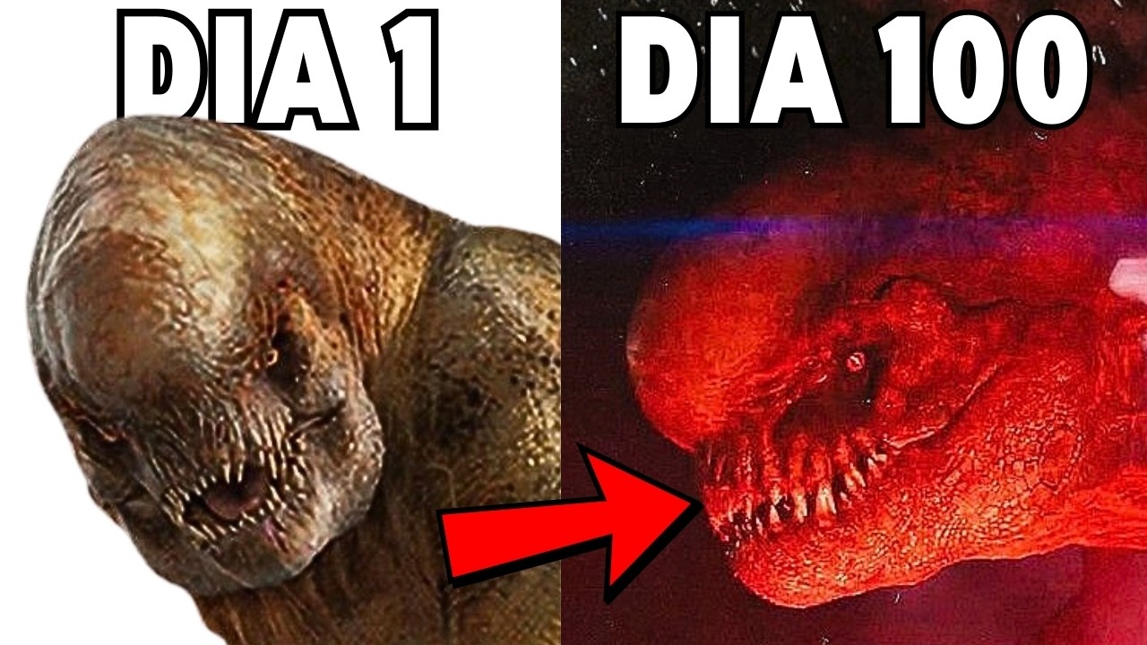 Sobrevivendo 100 Dias No Período Cretáceo Como Um D-Rex